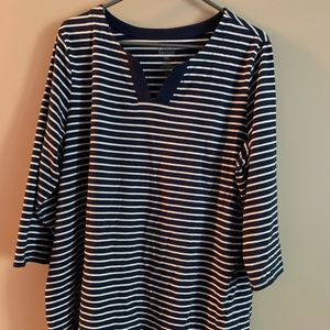 Croft & Barrow 3/4 sleeve